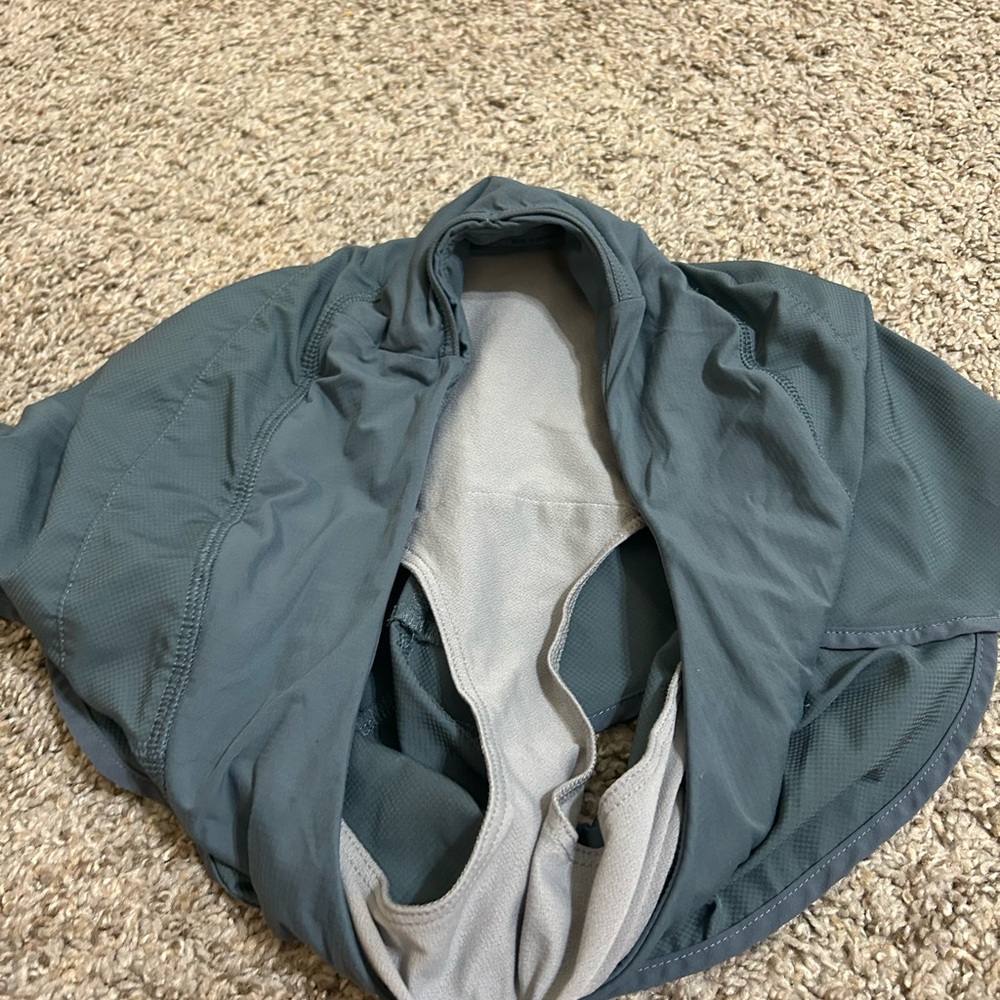 Patagonia Women’s Athletic Shorts Dark Teal Size Small Liner Outdoor Hiking Run - Picture 5 of 7